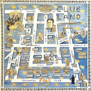 Clubland Silk Handkerchief