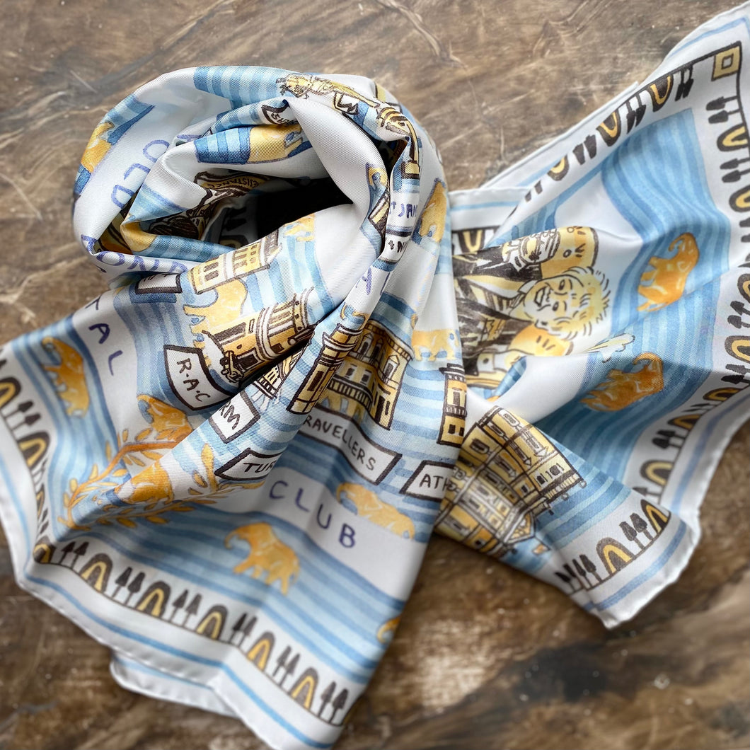 Clubland Silk Scarf