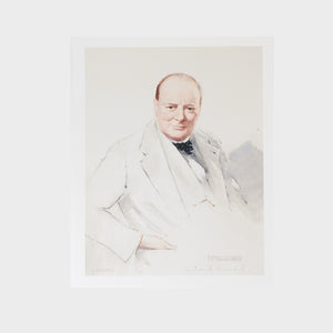 Winston Churchill Watercolour Prints